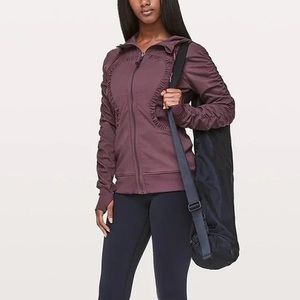 Lululemon Dance Studio Jacket III in Arctic Plum, Hooded and Reversible